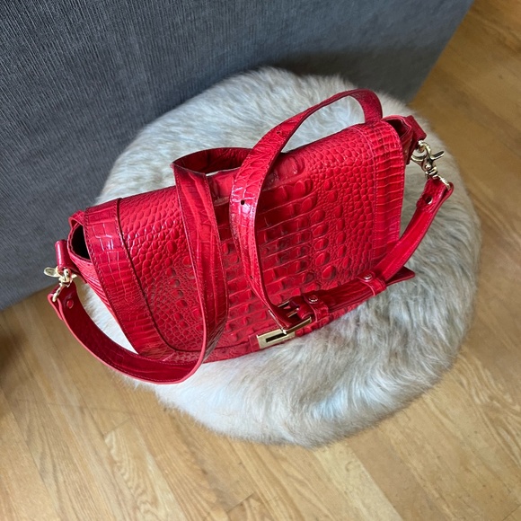 COPY - Red Brahmin Cross Body, Shoulder Bag - Picture 2 of 9